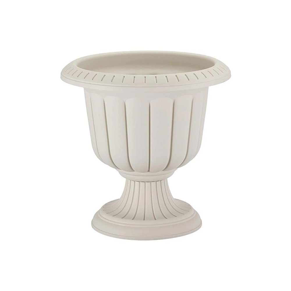 TEMMUZ HOME Plastik, 3,4 Litre, Ayaklı, Beyaz