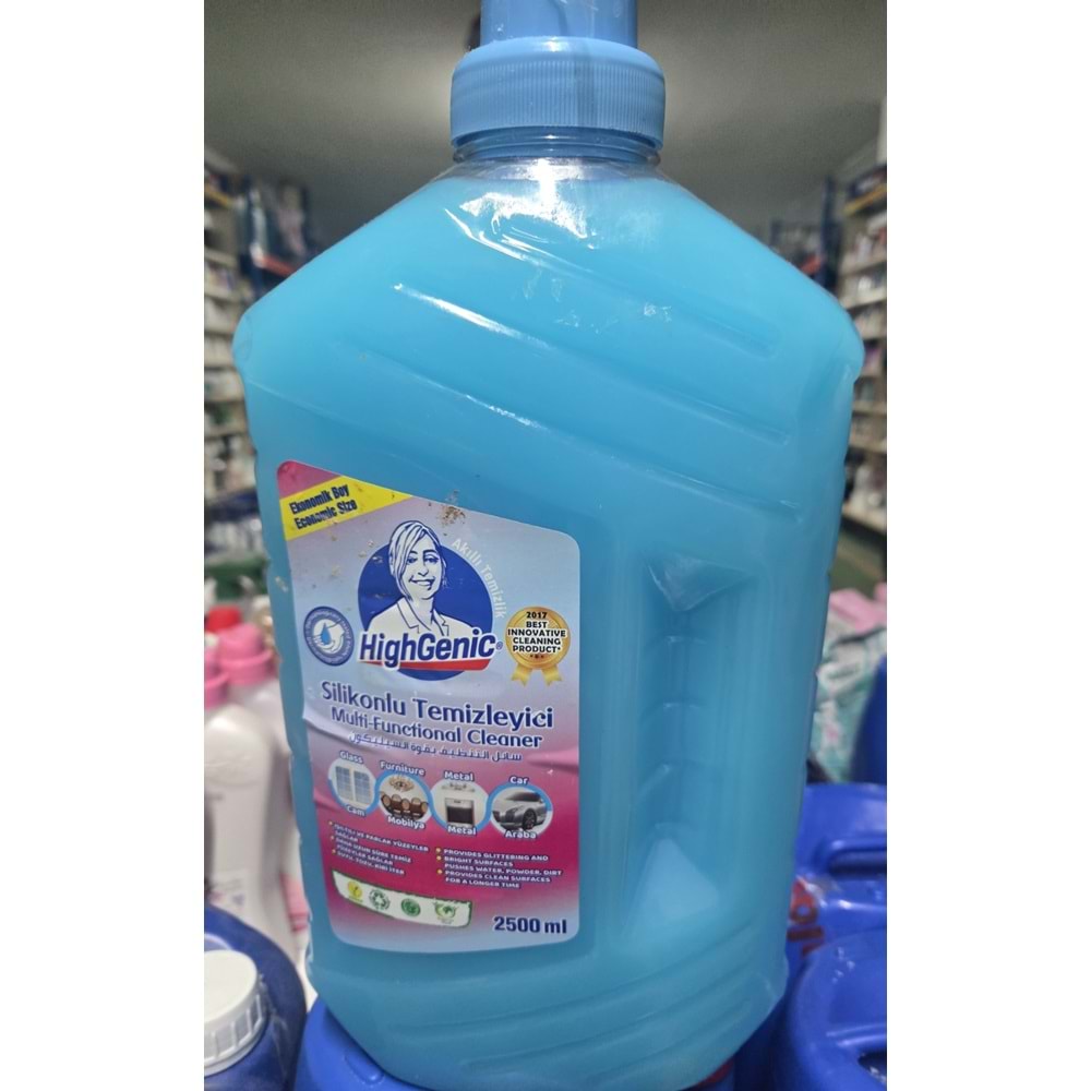 Highgenic Silikonlu yüzey temizleyici, 2.5 L