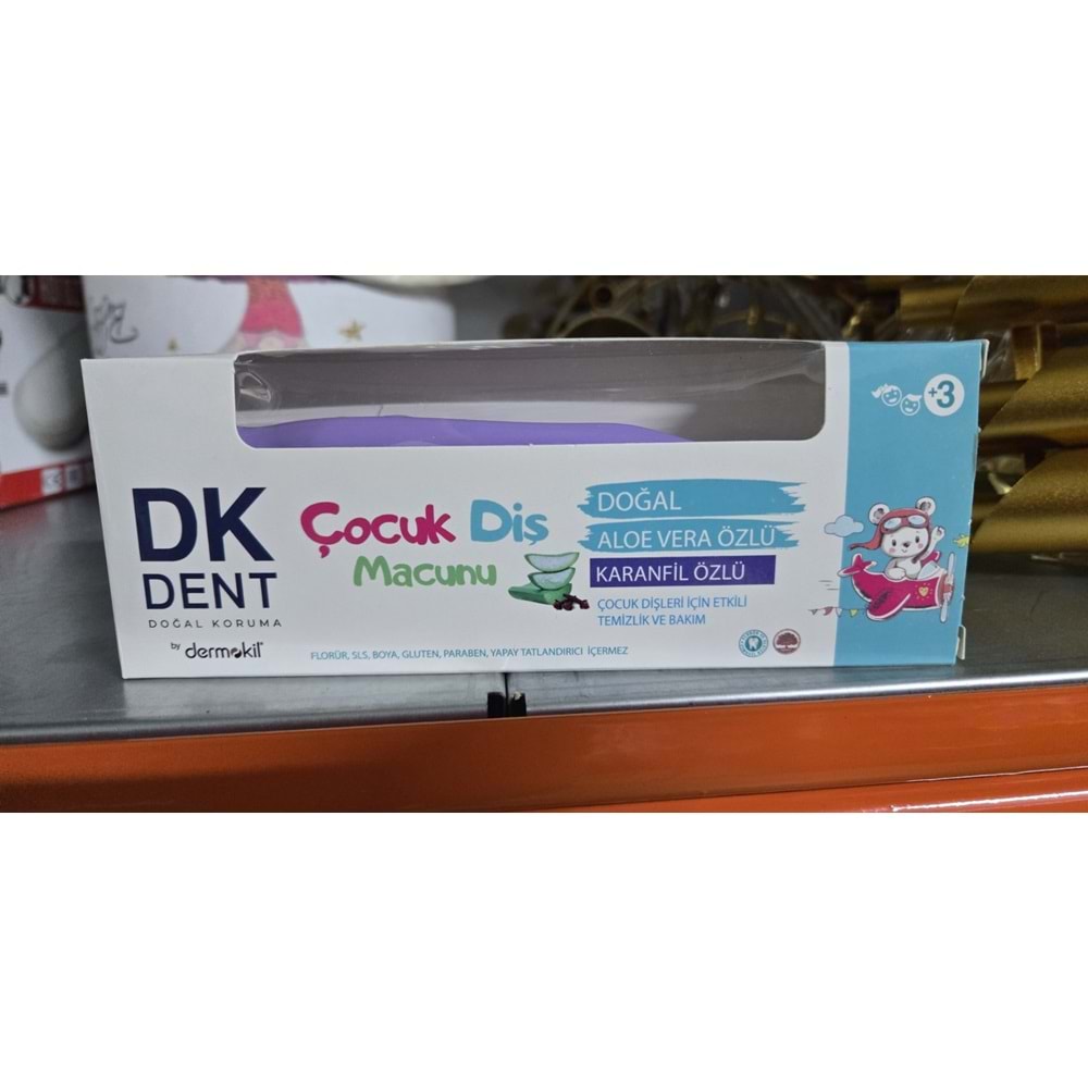 Genel Markalar Dk Dent Çocuk Diş Macunu Diş Fırçalı