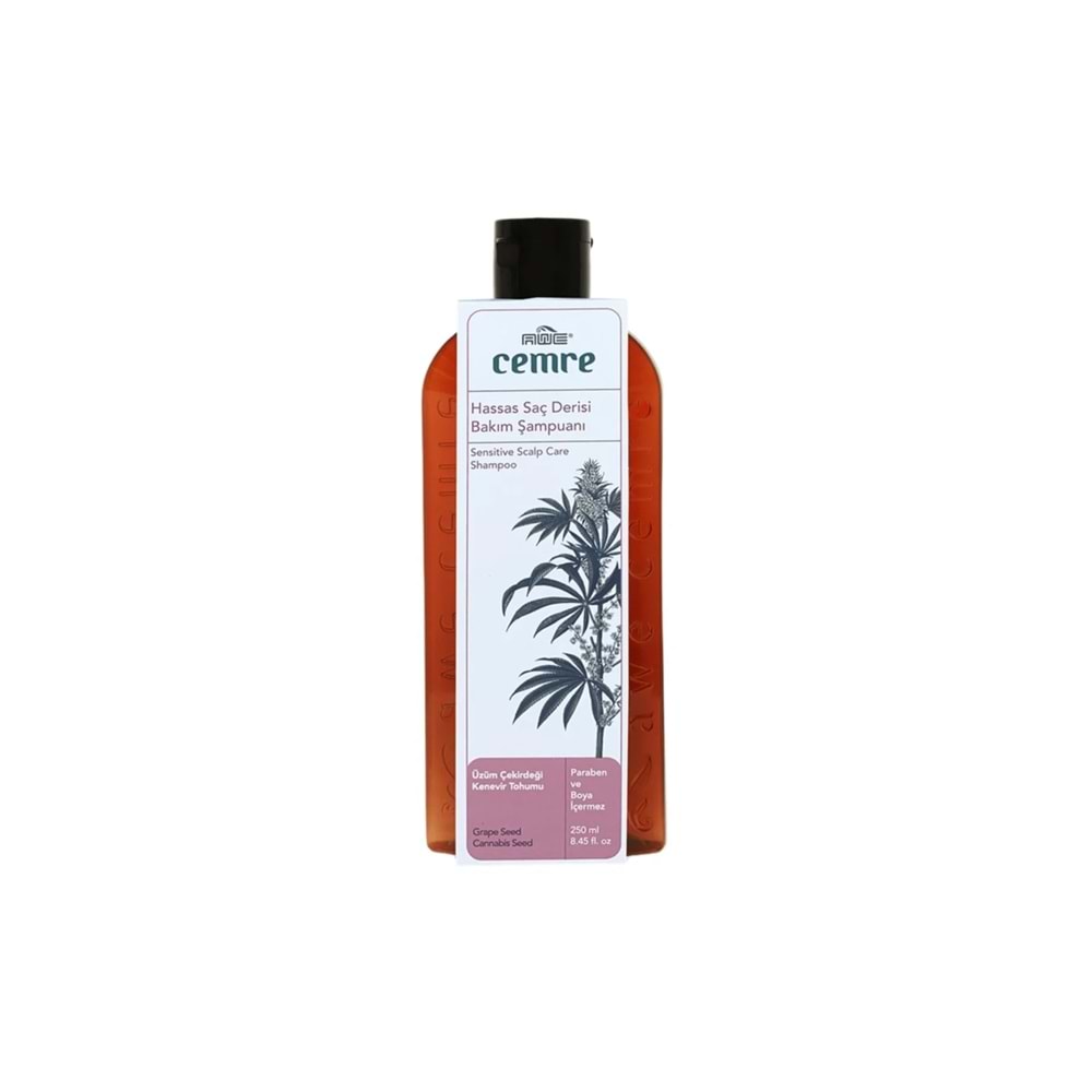 Awe Cemre Hassas Saç Derisi Şampuanı/ Kuruluk Kaşıntı Kepek Mantar Için Doğal Şampuan/ 250 Ml