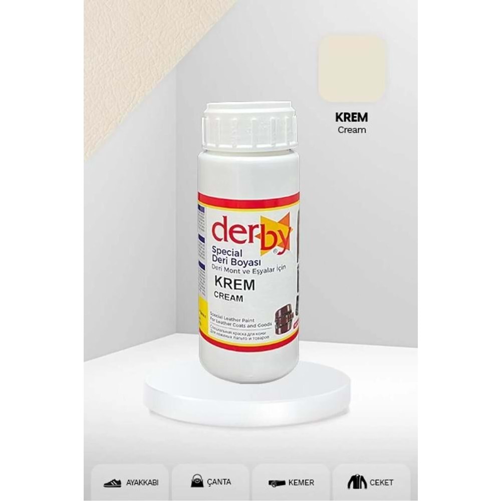 Derby Krem deri boyası 100 ml