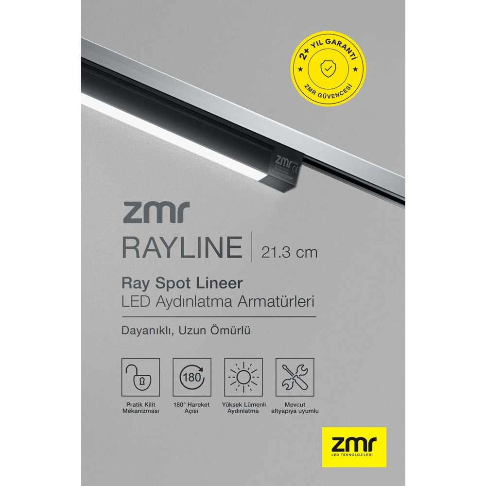 ZMR 10W 21.3 CM 4000K CRI 90