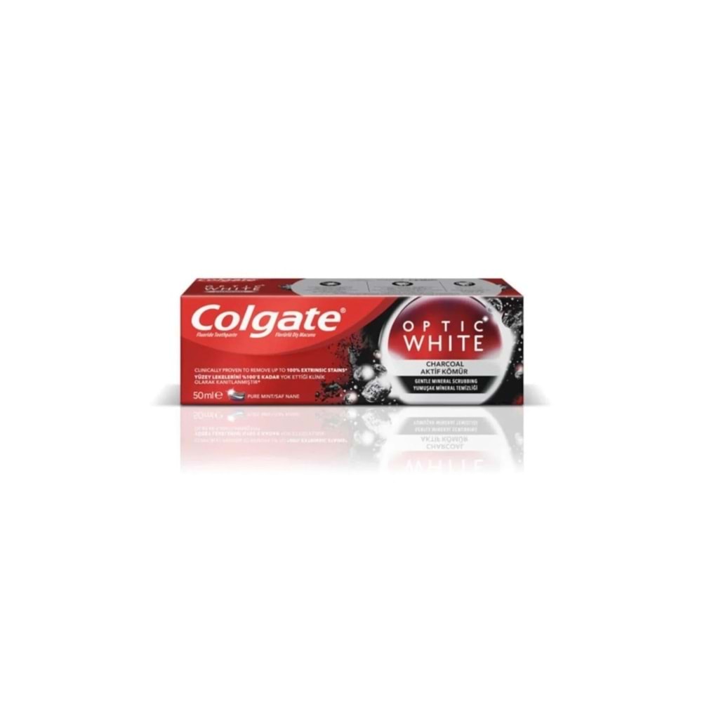 Colgate Optic White Diş Macun Aktif Kömür 50 Ml