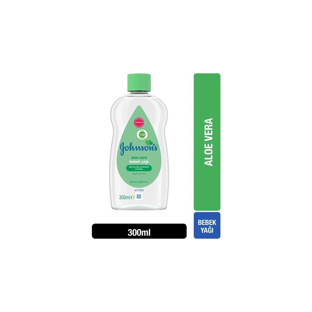 Johnson's Baby Oil Aloe Vera Bebe Yağı 300