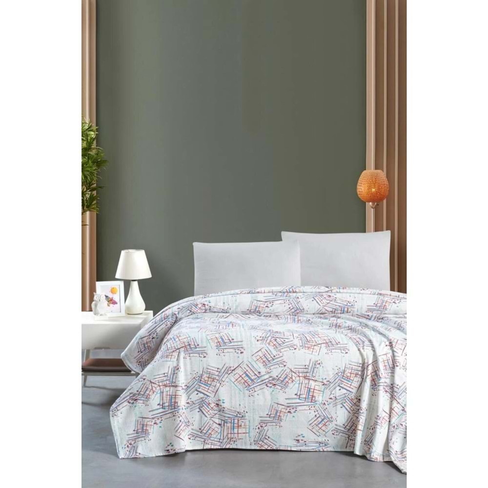 Mulberry Aneas Tek Kişilik Pike Yatak Örtüsü 170 X 230