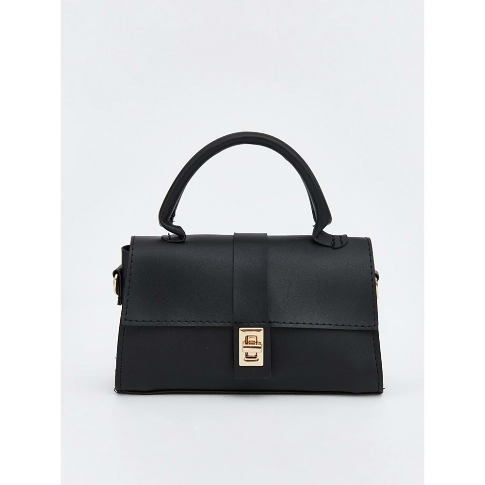 ACCESSORIES Siyah Çıkarılabilir Askılı Kadın Omuz Çantası