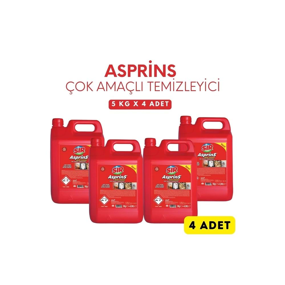 Sır Asprins Çok Amaçlı Temizleyici 5 Kg