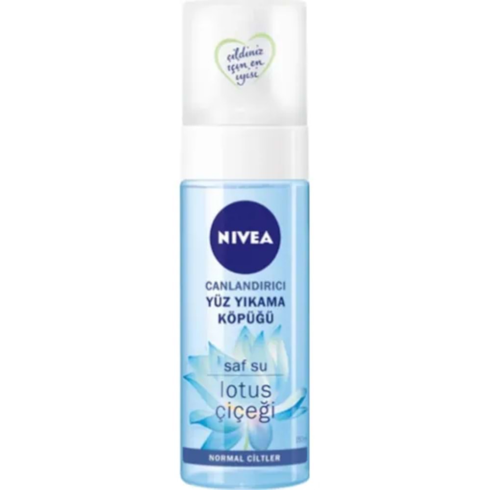 NIVEA Canlandırıcı Yüz Temizleme Köpüğü Normal Ciltler 150 ml