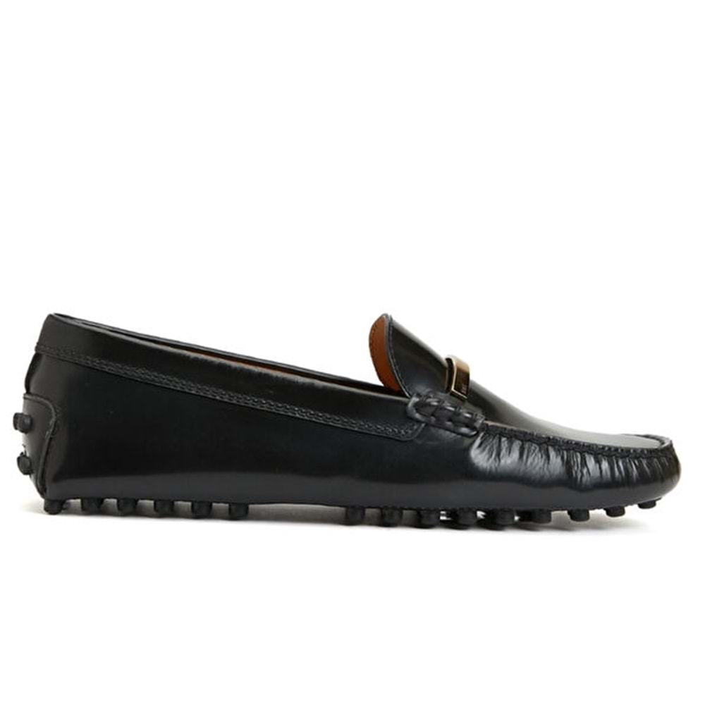 Tod's Antrasit Kadın Deri Loafer