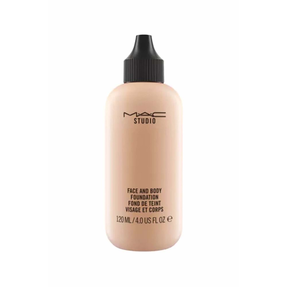 Mac Suya Dayanıklı Doğal Saten Bitişli Fondöten - Studio Face And Body Foundation N2 - 120ml