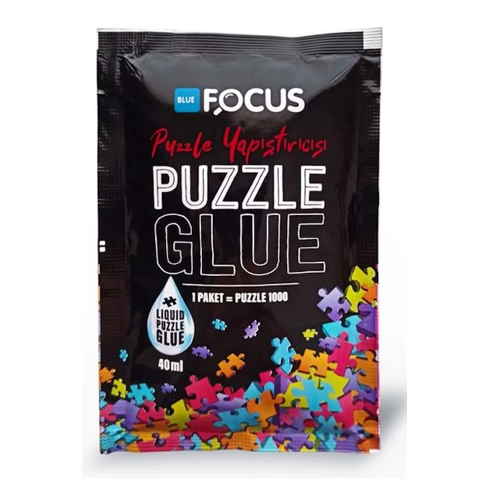 Blue Focus Blue Focus Puzzle Glue 40 Ml (Puzzle Yapıştırıcısı) - 1000'Lik Puzzle İçin