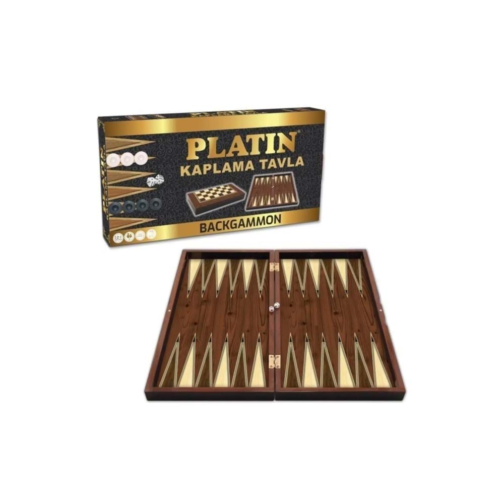 Star Oyun Aletleri 1020371 Platin Tavla (büyük)