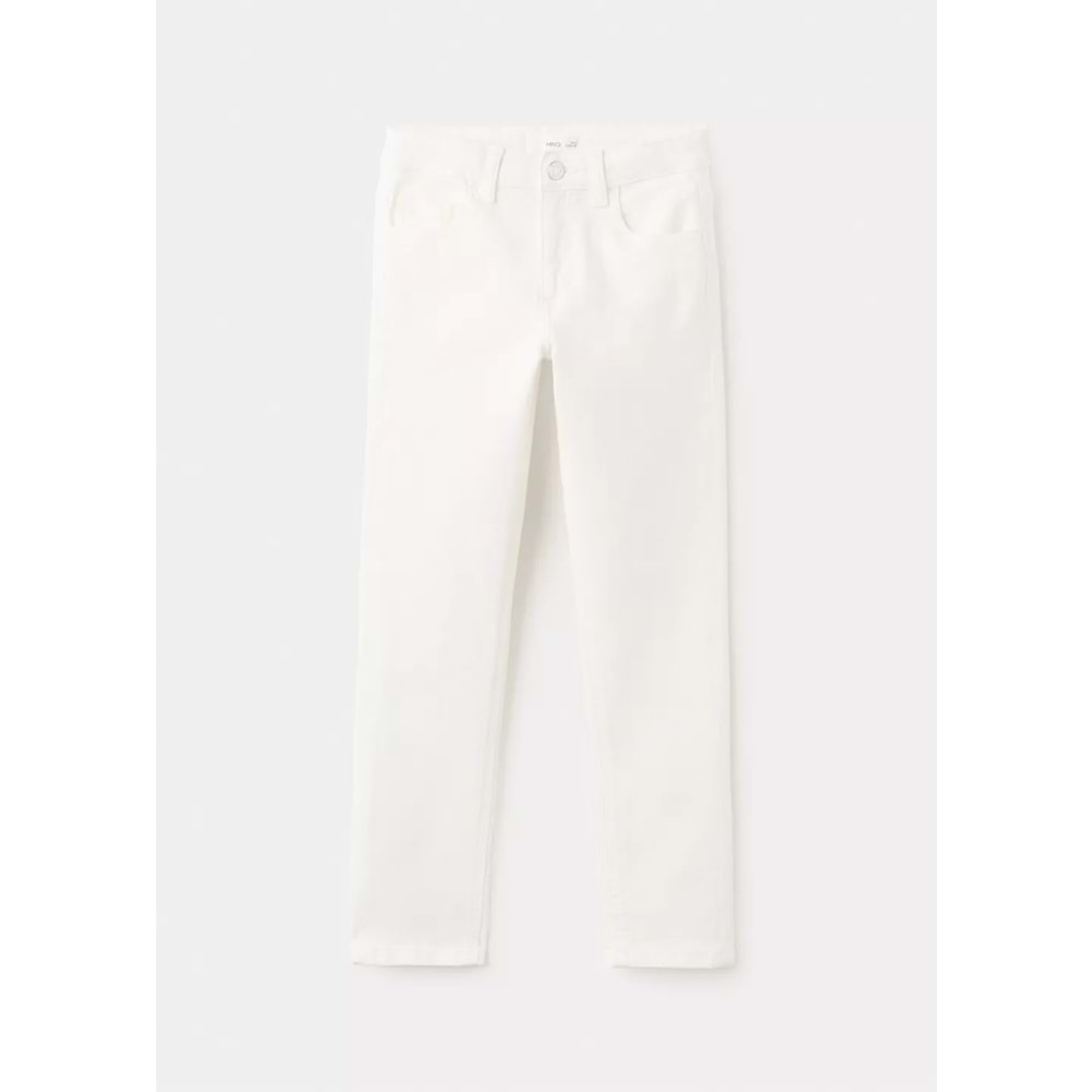 Orta bel slim jean pantolon