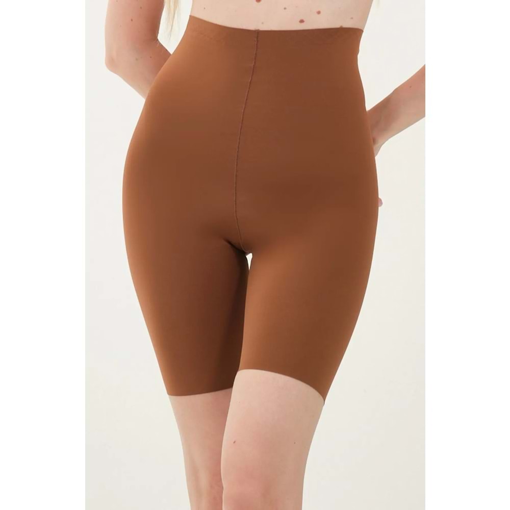 Porfy Model Dikişsiz Esnek Şort Spor Korse
