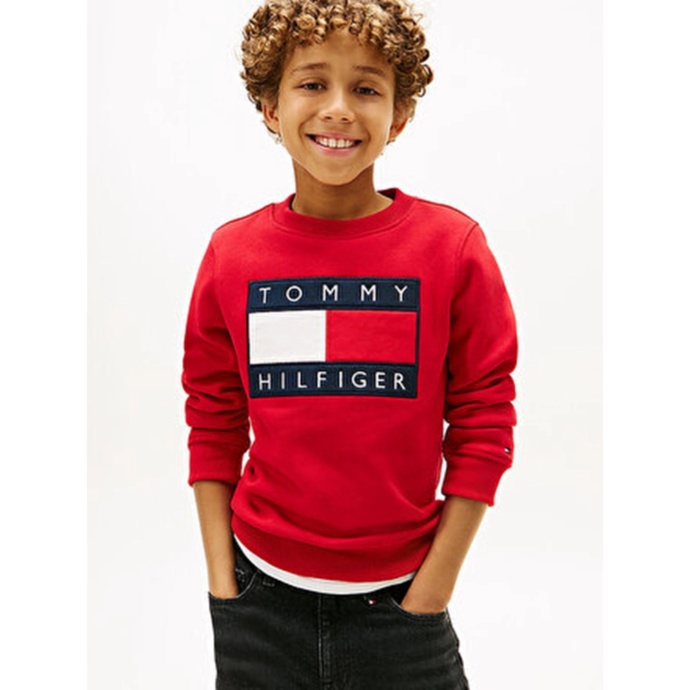çocuk unisex heritage flag sweatshirt