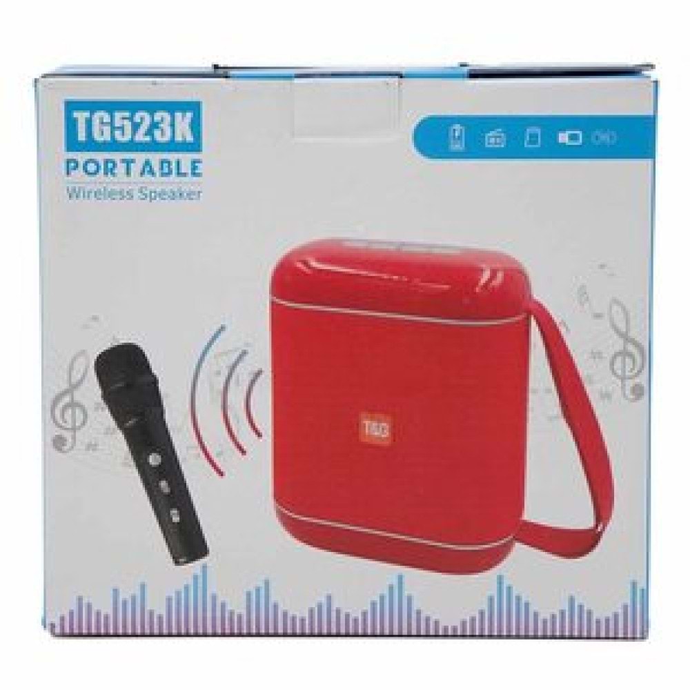 TG523K Kablosuz Mikrofonlu Bluetooth Hoparlör