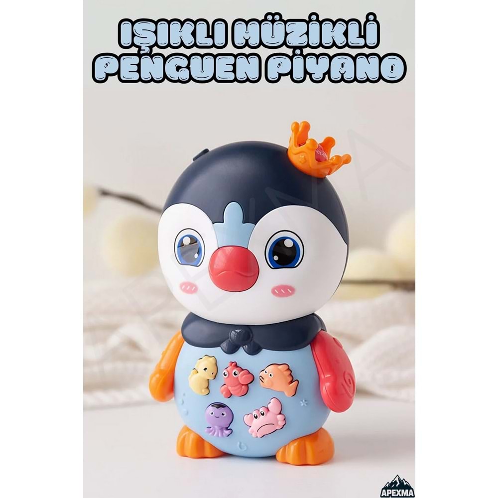 Sesli Müzikli Penguen Bebek