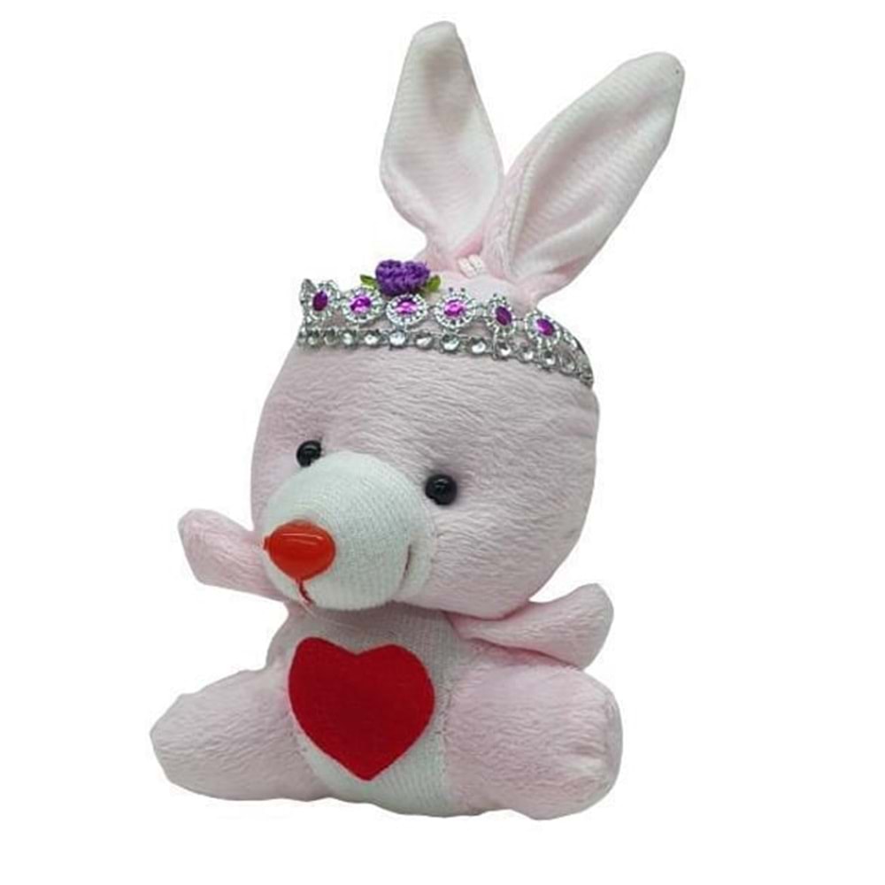 Peluş Anahtarlık Peluş - 12 cm Peluş Tavşan