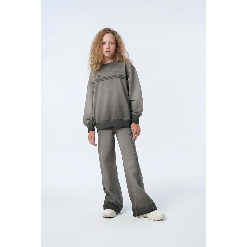 HAUSEkids 9-15 Yaş Lusvera Lusso Kız Çocuk Takım-Antrasit