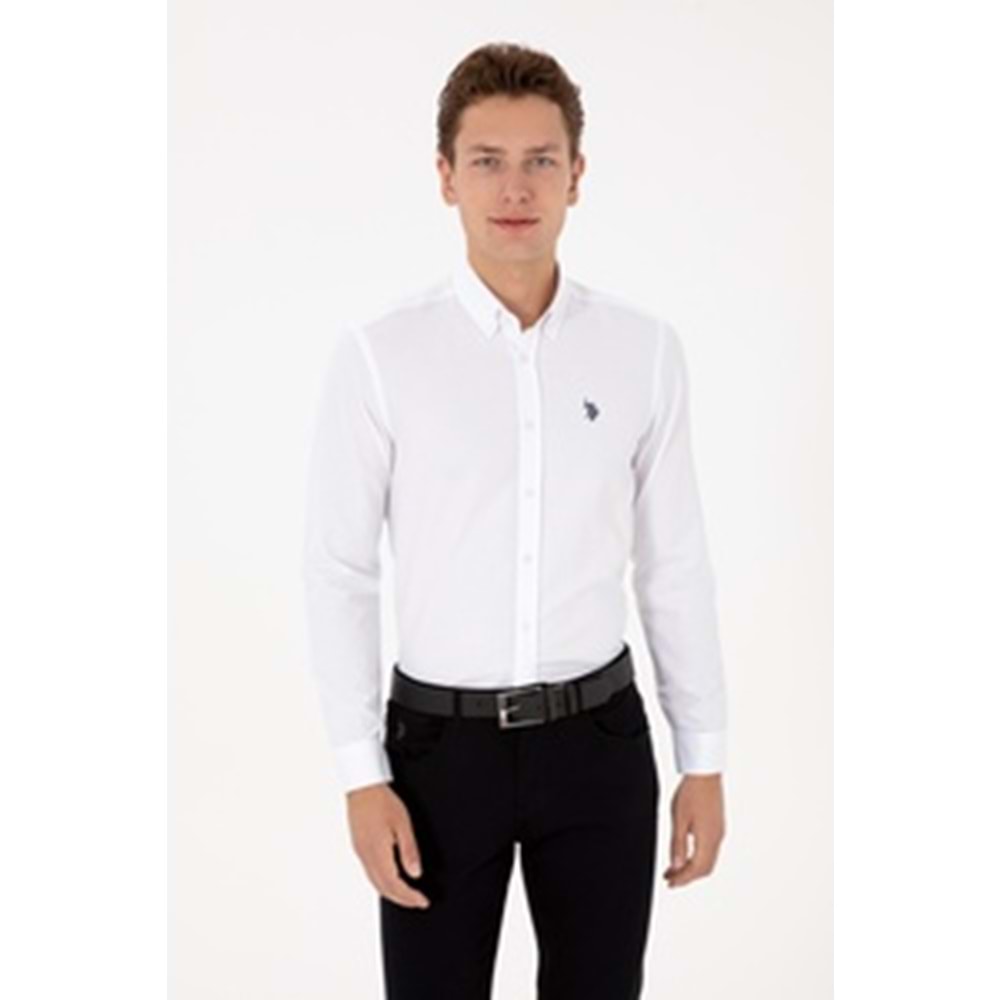 U.S. Polo Assn Erkek Uzun Kollu Basic Gömlek