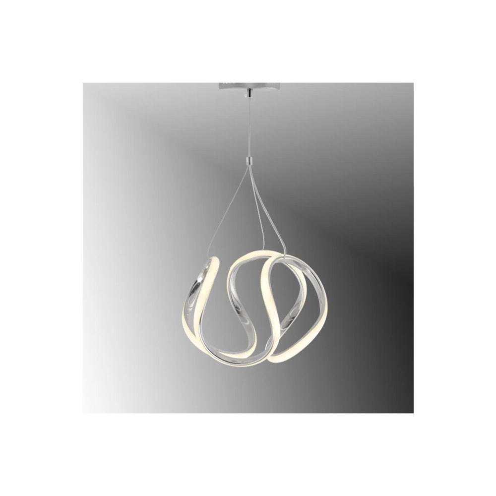Lambadar Ahtapot Model Sarkıt Modern Led Beyaz Işık Ultra Power Led Avize Salon Mutfak Oda Hol Ledli Avize