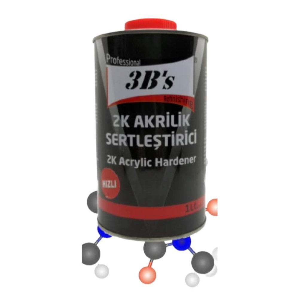3BS 2K Akrilik sertleştirici 1 LT