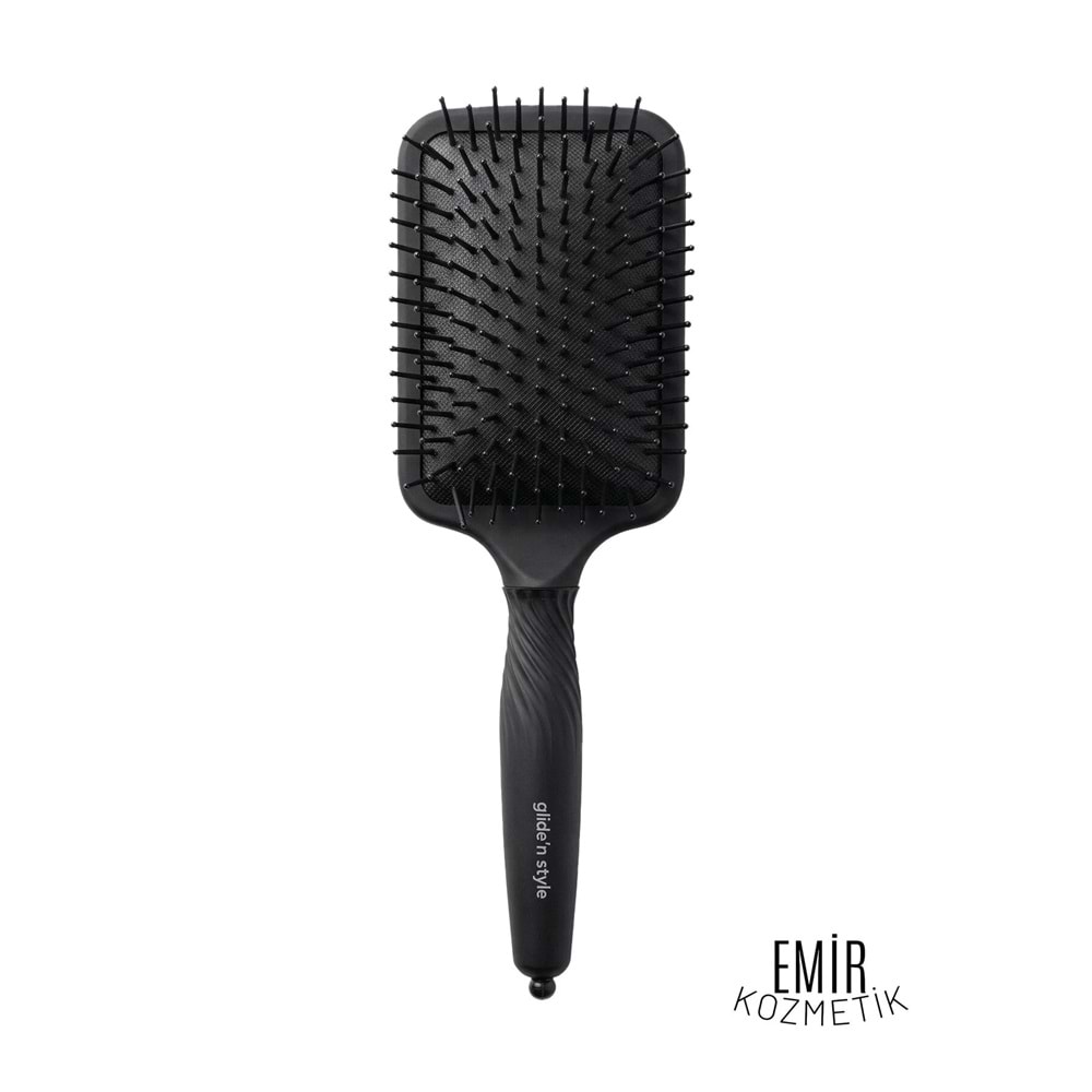 Glide'n Style Paddle Fırçası Siyah