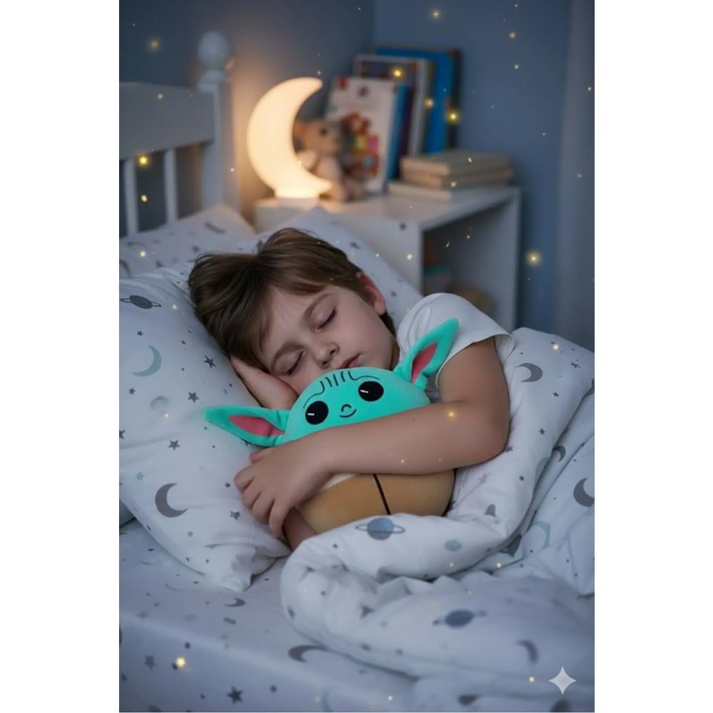 Baby Yoda Pembe Peluş Oyuncak