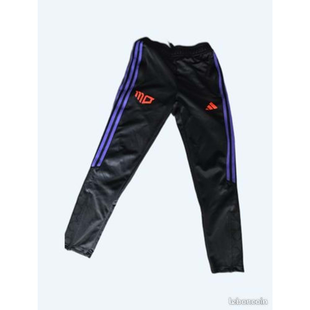 çizgili eşofman adidas baskılı
