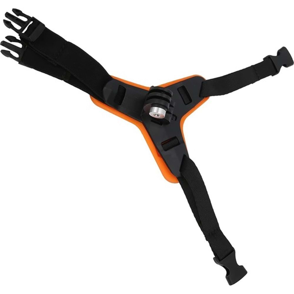 Kask Çene Bağlantılı Kamera Tutucu Aparatı ve ekipmanı