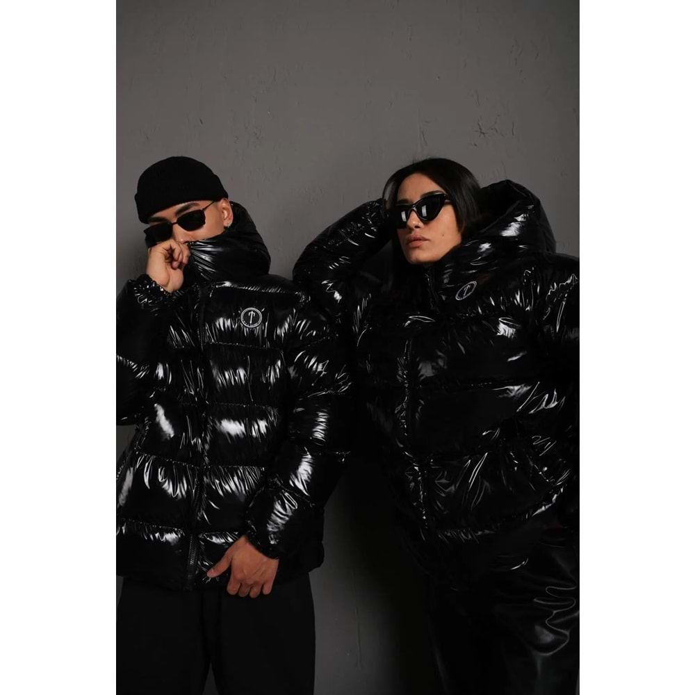Unisex Star Şişme Mont