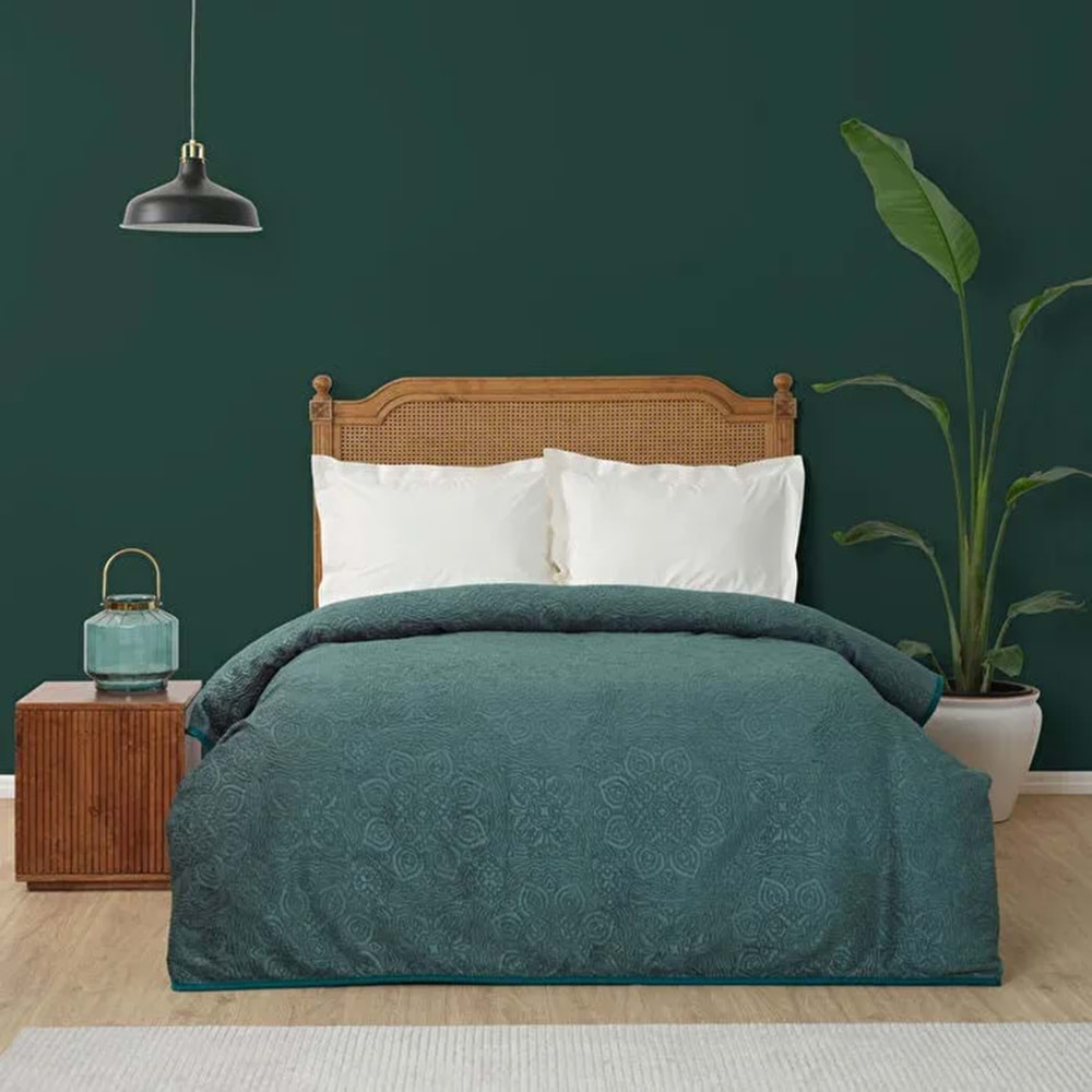 Karaca Home Çift Kişilik Embosy Battaniye