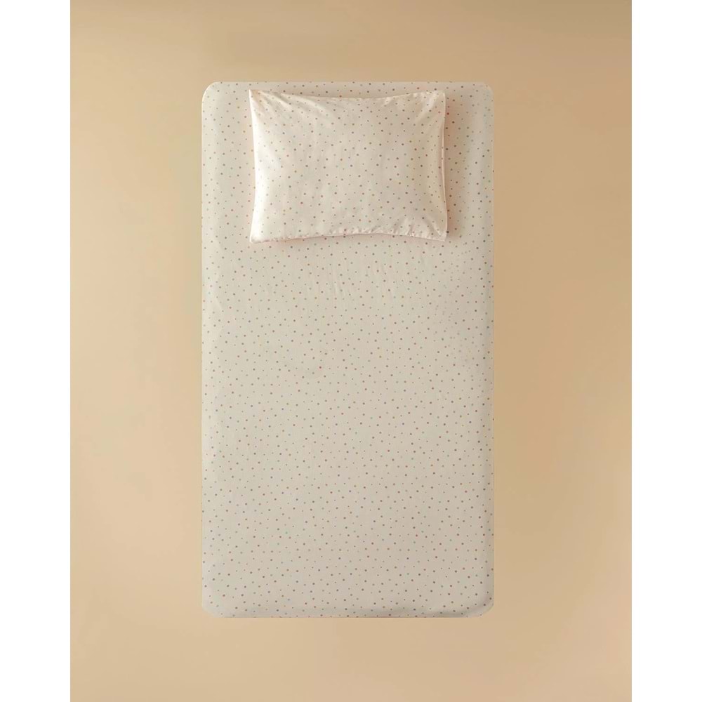 Engılsh Home Bebe Lastikli Çarşaf Takımı Pudra