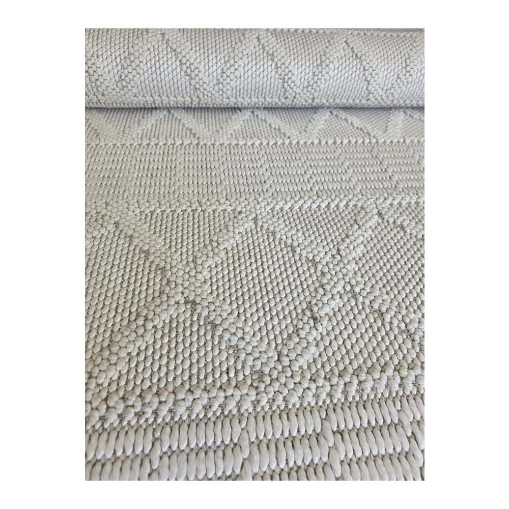Krem İskandinav Sisal Bukle Yumuşak salon halısı