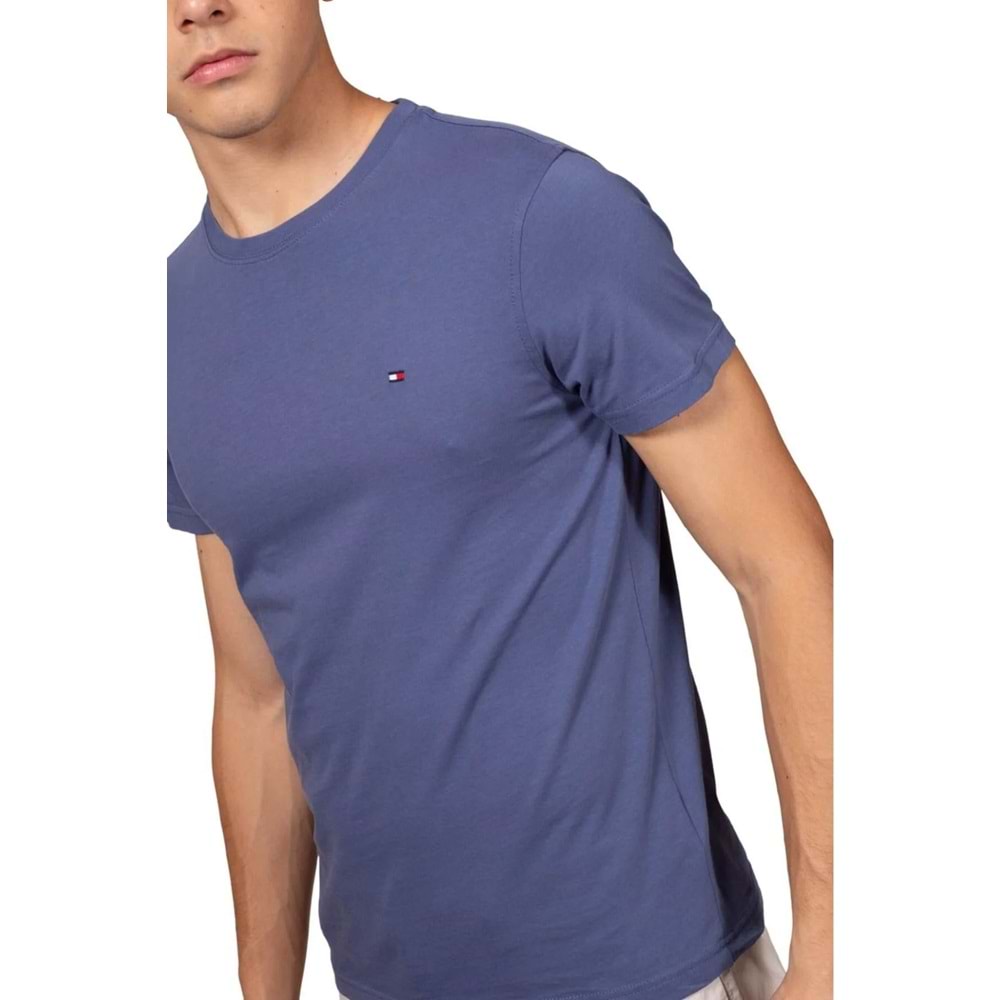 Tommy Hilfiger Basic STRETCH Erkek T-SHIRT