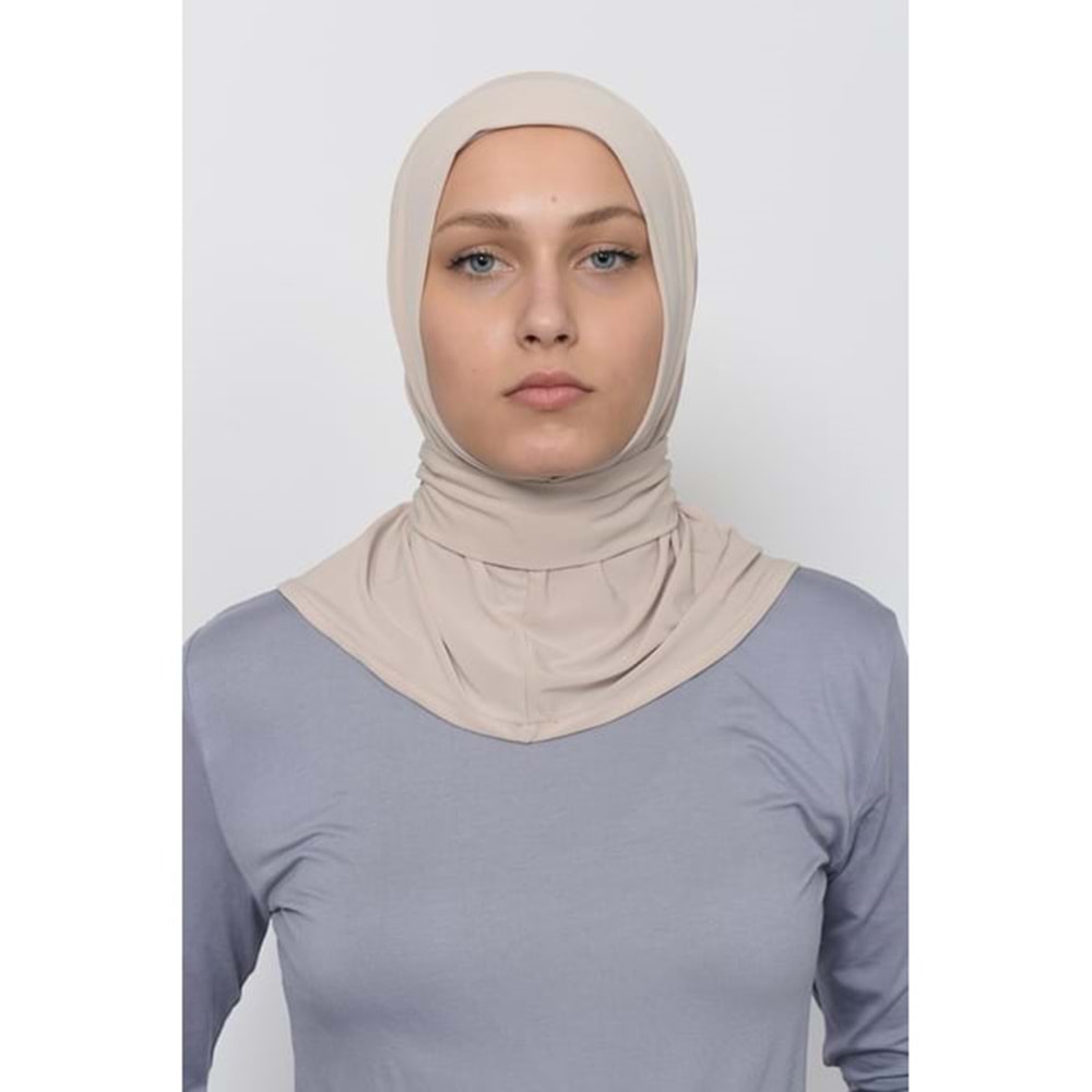 Çıtçıtlı Hazır Eşarp Hijap