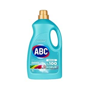 ABC Sıvı, 3 Lt, 50 Yıkama, Renkliler