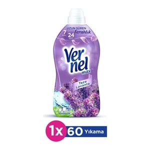 Vernel Konsantre, 1440ml, 60 yıkama, taze lavanta