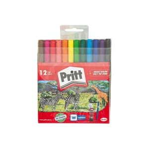 Pritt KEÇELİ KALEM 12 RENK 1687976
