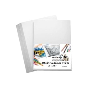 Resim Kağıdı 35x50 25 Li 100 Gr 1 Paket