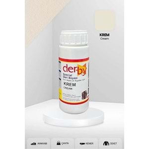 Derby Krem deri boyası 100 ml