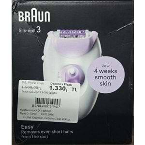 Braun Silk-épil 3 3-000 Epilatör