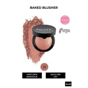 Note Cosmetics Baked Allık