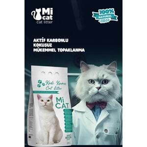Mi Cat 20 Litre Natural Aktif Karbonlu Kokusuz Standart Bentonit Kedi Kum