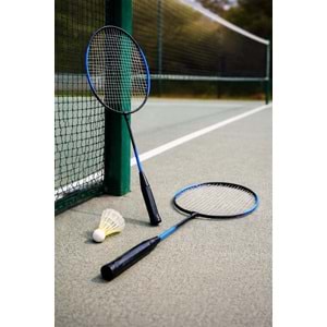 Badminton Raketi Set 2 Raket 1 Top Çantalı