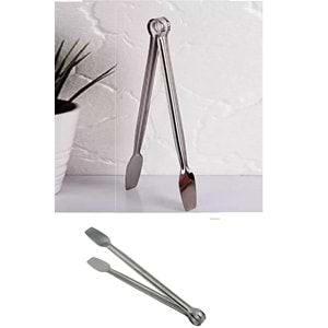 Biyomak ® Yeni Ürün Paslanmaz Mutfak Maşası - 27 Cm Mangal Barbekü Maşası