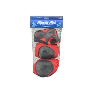 Mega Dizlik Dirseklik Eldiven Koruyucu Sport Set Q830-9