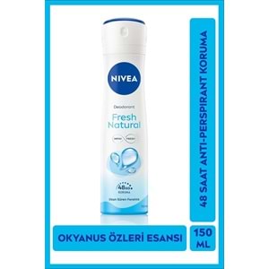 Natural Kadın Deodorant Sprey 150 ml