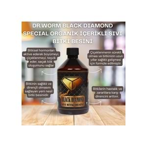 Dr. Worm Black Diamond Special Organik Sıvı Bitki Besini