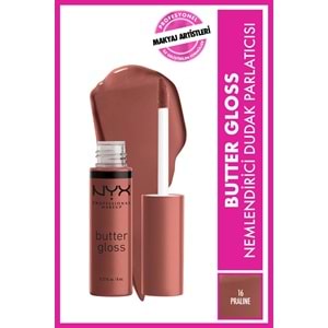 NYX Professional Makeup Dudak Parlatıcısı - Butter Gloss Praline 15 g